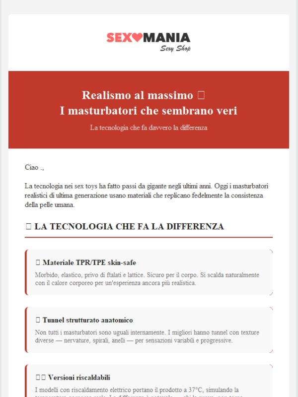 Realismo al massimo: i masturbatori che sembrano veri 🤯