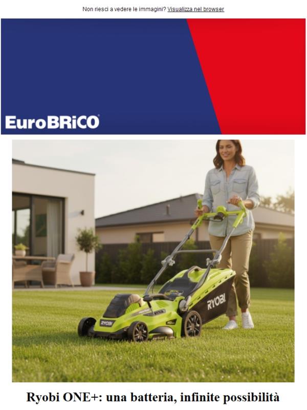 Sconto del 20% su Ryobi!