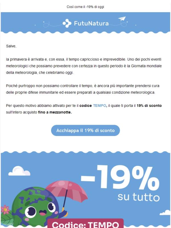 Il tempo riesce sempre a sorprenderci 🌧️