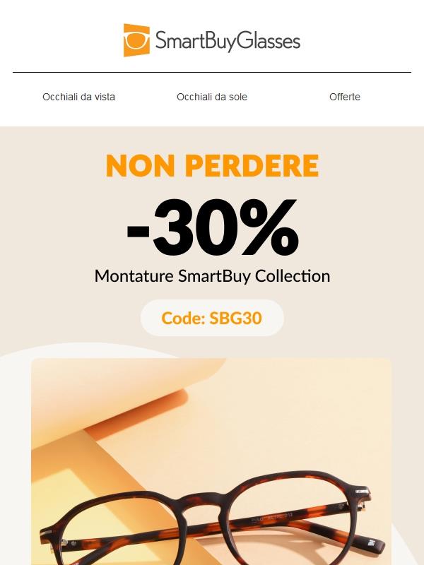 Il tuo prossimo paio inizia qui