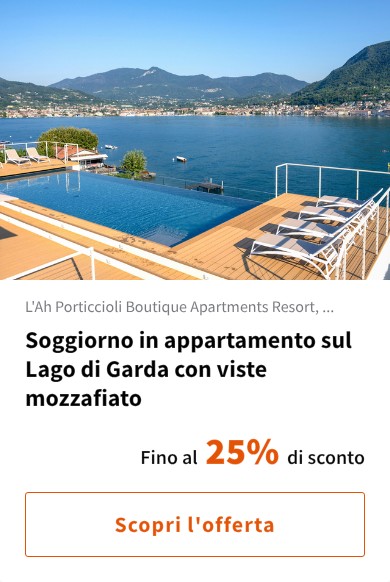 Soggiorno in appartamento sul Lago di Garda con viste mozzafiato