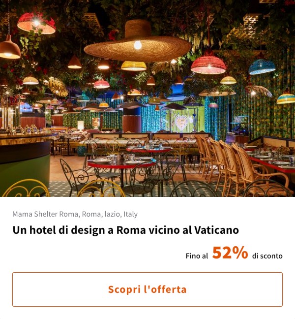 Un hotel di design a Roma vicino al Vaticano