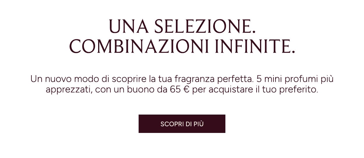 la collezione profumi