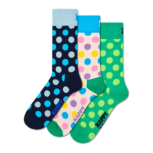 Confezione da 3 calzini Big Dot