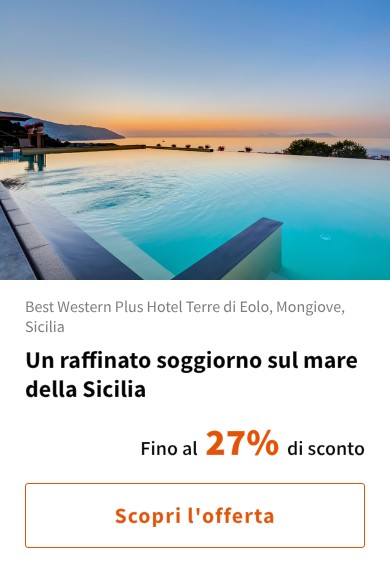 Un raffinato soggiorno sul mare della Sicilia