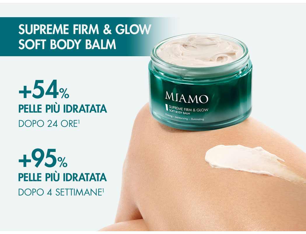 body balm percentuali
