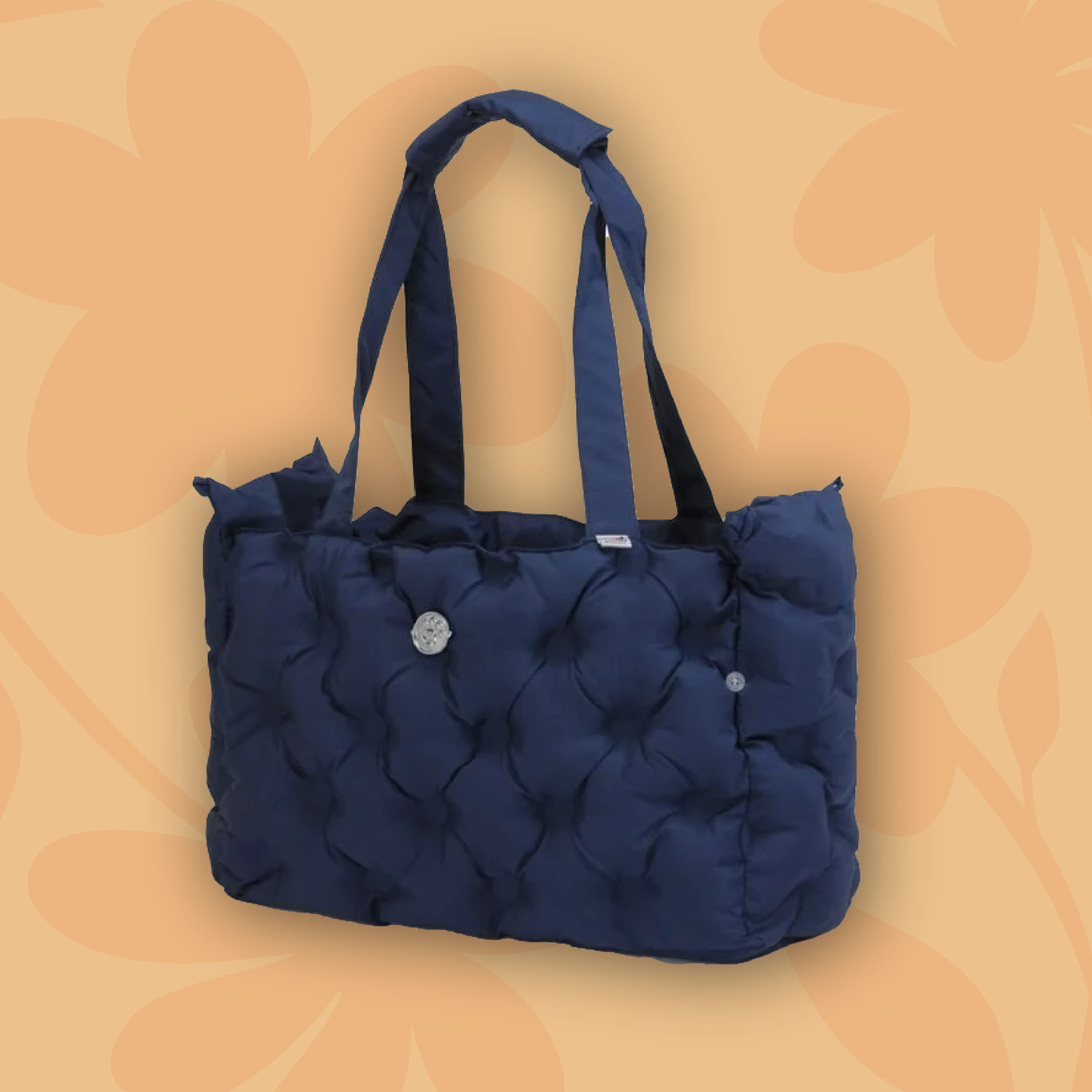 Image of Camon Borsa Trasportino Trapuntata Blu