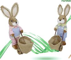 Coniglio Polistirolo con Carretto Assortito