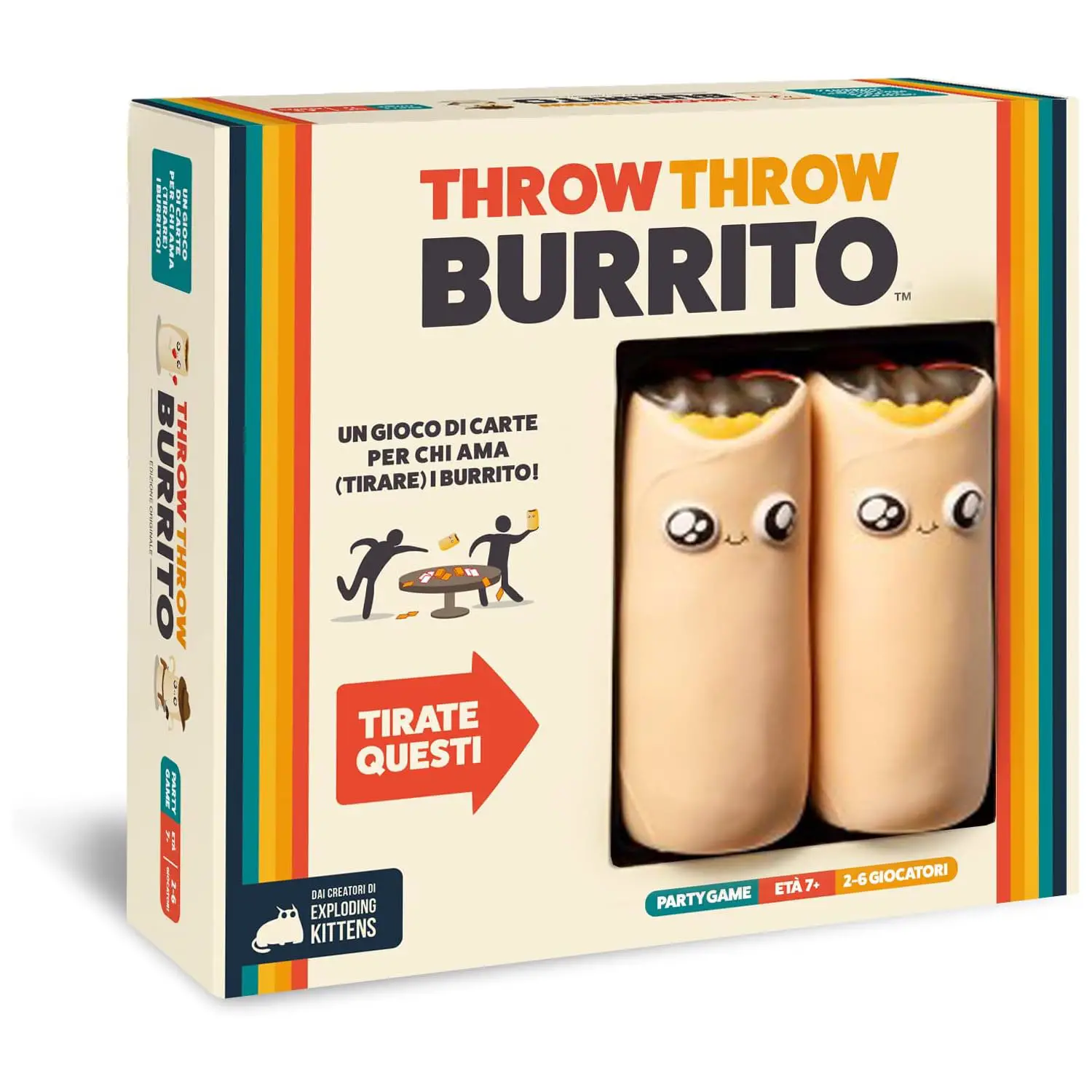 Throw Throw Burrito – Il Gioco da Tavolo Più Divertente e Morbido di Sempre!