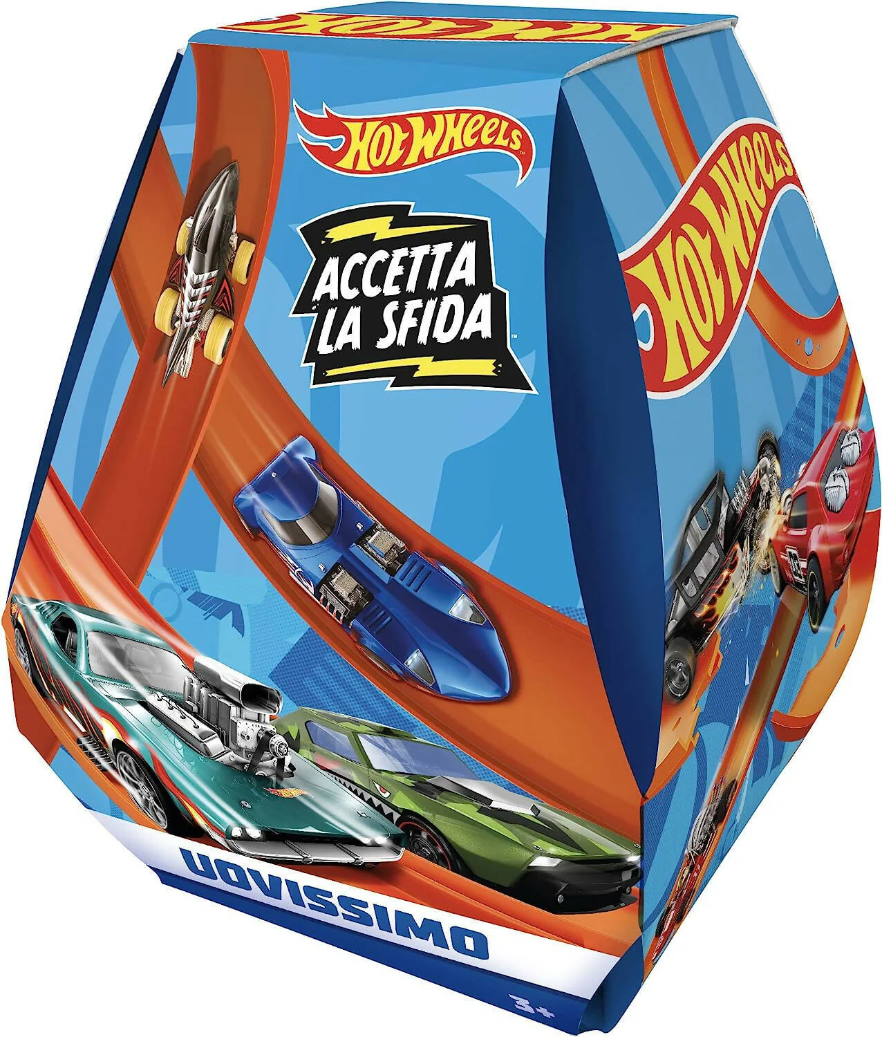 Hot Wheels Uovissimo 2023 Con 1 Set Rettilinei Hotwheels, 1 Veicolo Singolo In Scala 1:64 E 3 Accessori Per Sfrecciare In Pista E Sfidare I Tuoi Amici, Giocattolo Per Bambini,
3+ Anni, Hpx50 Mattel