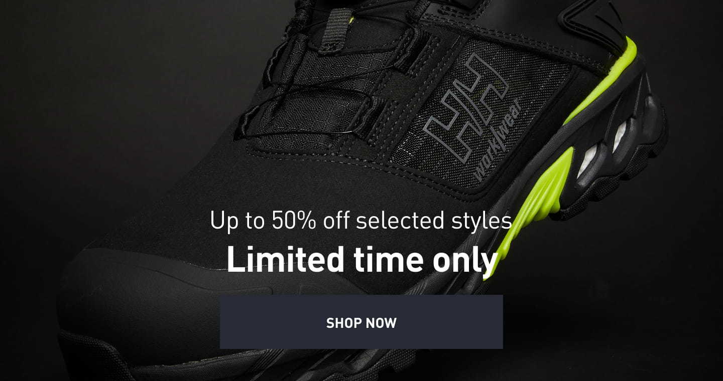 Up to 50% off selected styles 