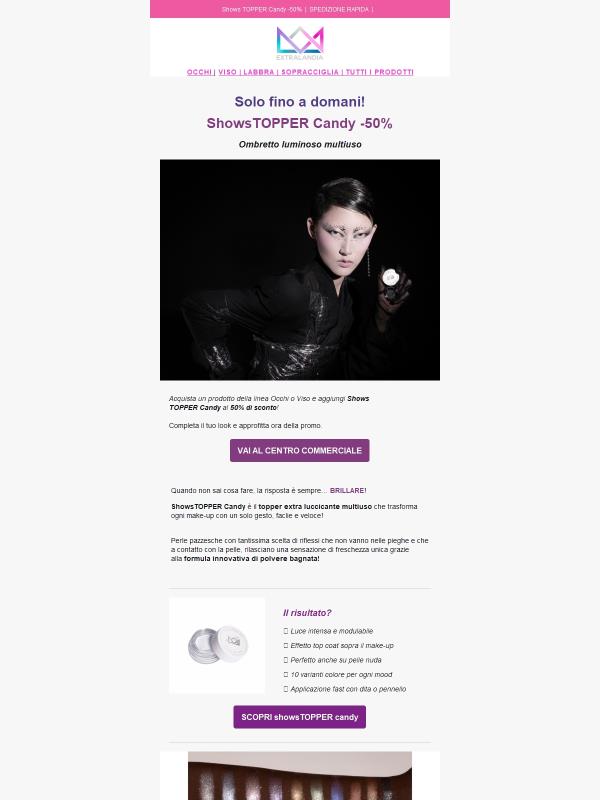 showsTOPPER candy - 50%! 🎁