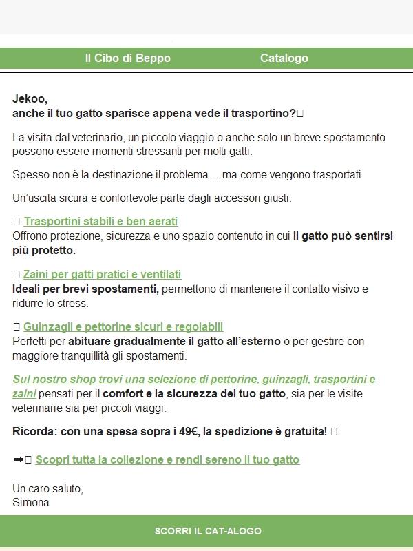 Il tuo gatto ha paura della visita dal vet?