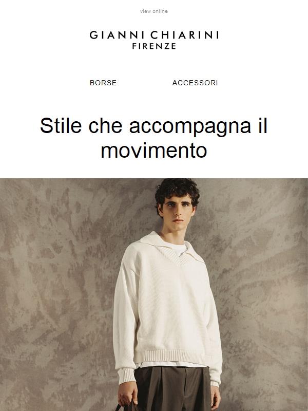 Scopri la collezione uomo