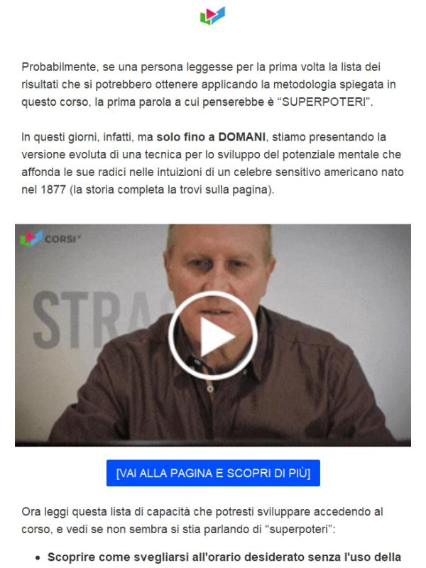 (-1) Superpoteri (o quasi) ma solo fino a DOMANI