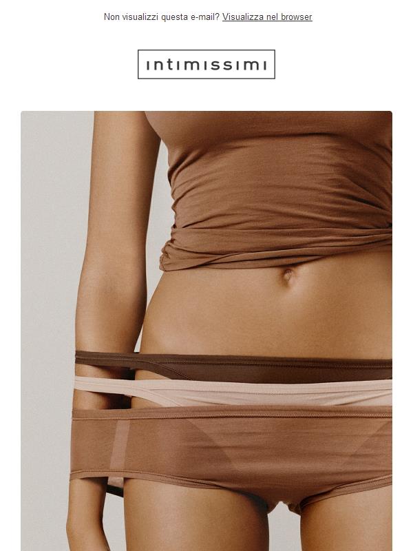 Ultralight Cotton: la tua naturale sensualità.