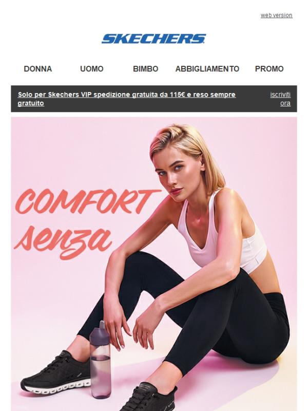 Punta tutto sul comfort con la calzata larga