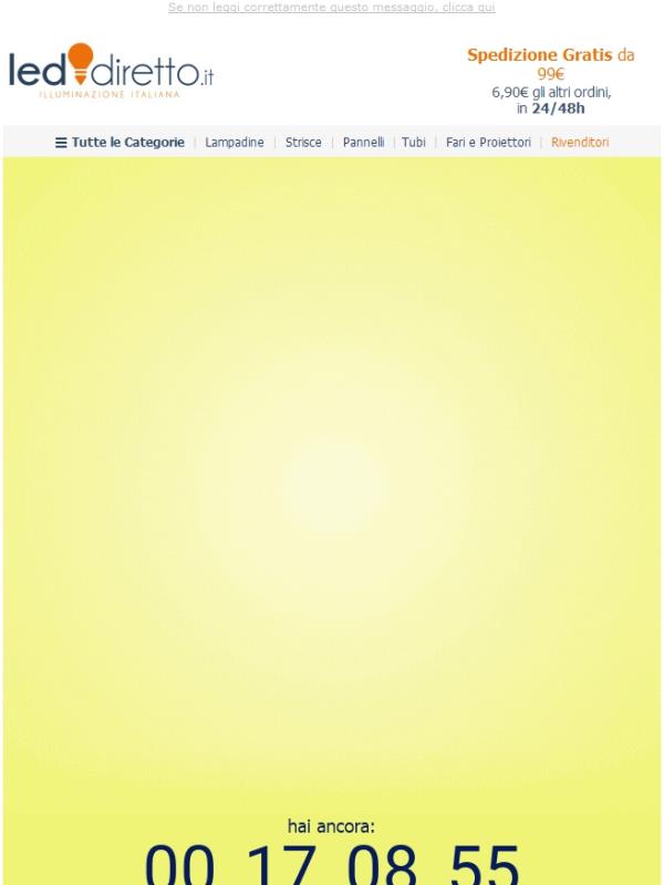 ⏰ ULTIME ORE 🏷️ SCONTO 50% su tutto! Promo Sorpresa di Primavera su tutti i prodotti