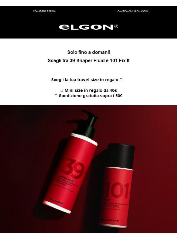 Travel size AFFIXX in regalo 🎁