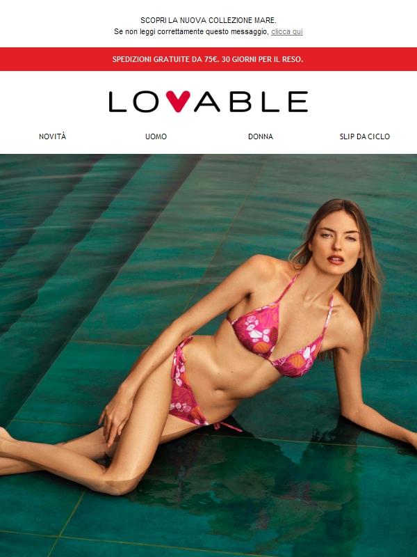 Scopri la collezione mare pensata per accompagnarti verso l’estate.