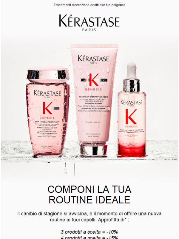 Crea la tua routine Kérastase personalizzata