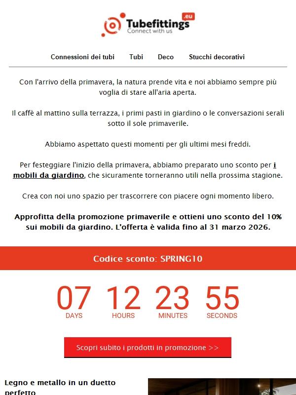 Prepara il giardino e la terrazza per la primavera 🌱