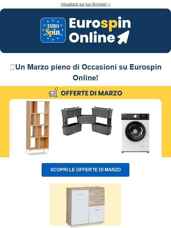 Tante, troppe occasioni su Eurospin Online 🏠