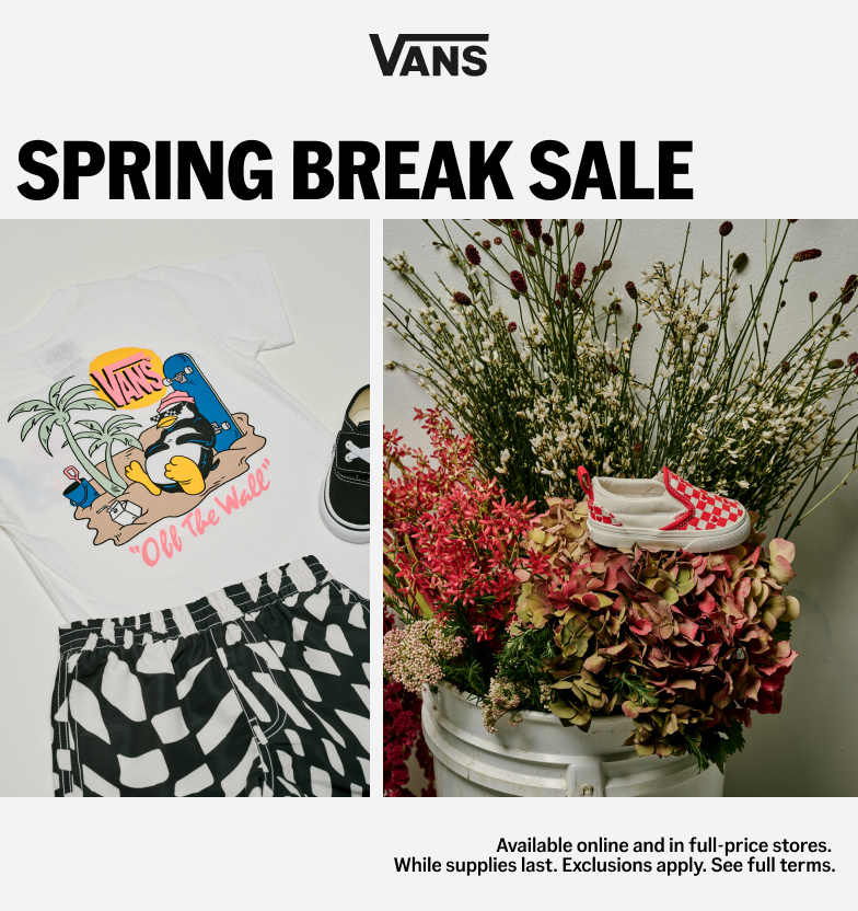 SPRING BREAK SALE