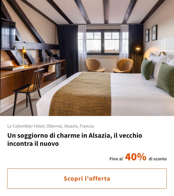 Un soggiorno di charme in Alsazia, il vecchio incontra il nuovo