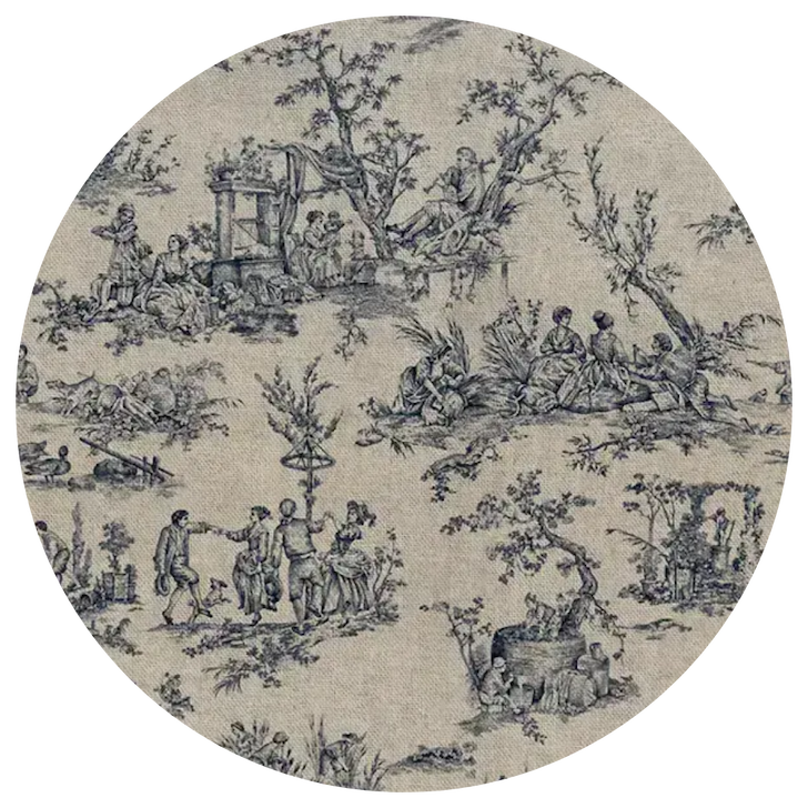 Cuscino per Panca da interno Toile de Jouy