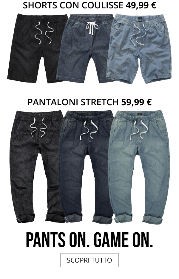 Pantaloni a vita elastica