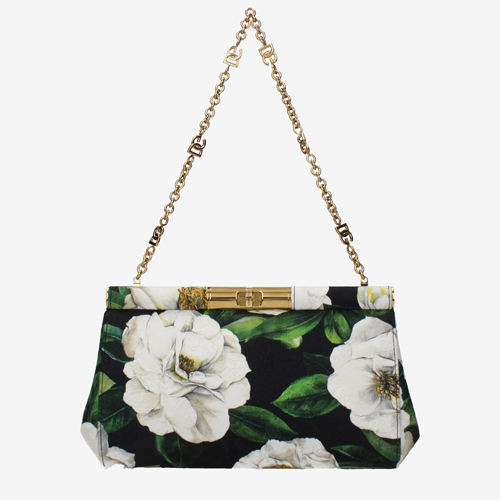 Dolce&Gabbana Clutches Women Fabric Black/White