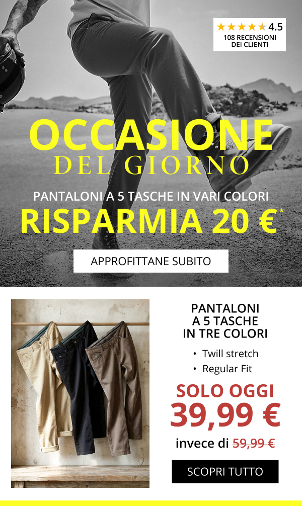 Occasione del giorno