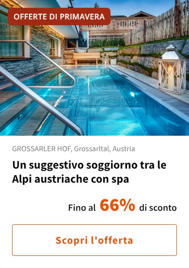 Un suggestivo soggiorno tra le Alpi austriache con spa