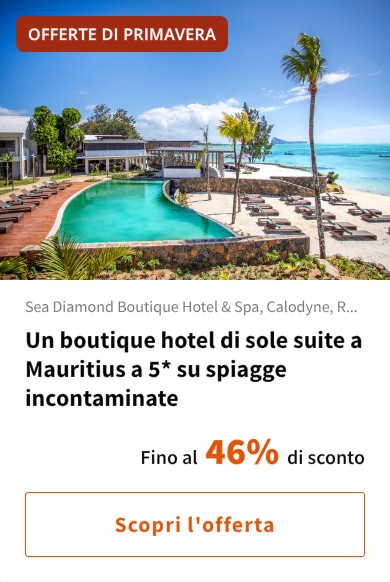 Un boutique hotel di sole suite a Mauritius a 5* su spiagge incontaminate