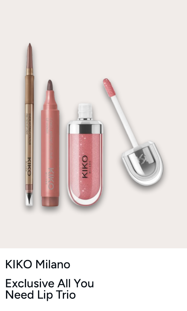 KIKO Milano Exclusive All You Need Lip Trio