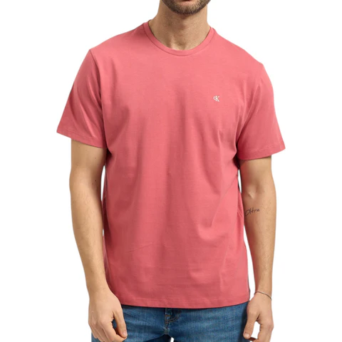 Calvin Klein T-Shirt con Logo Ricamato