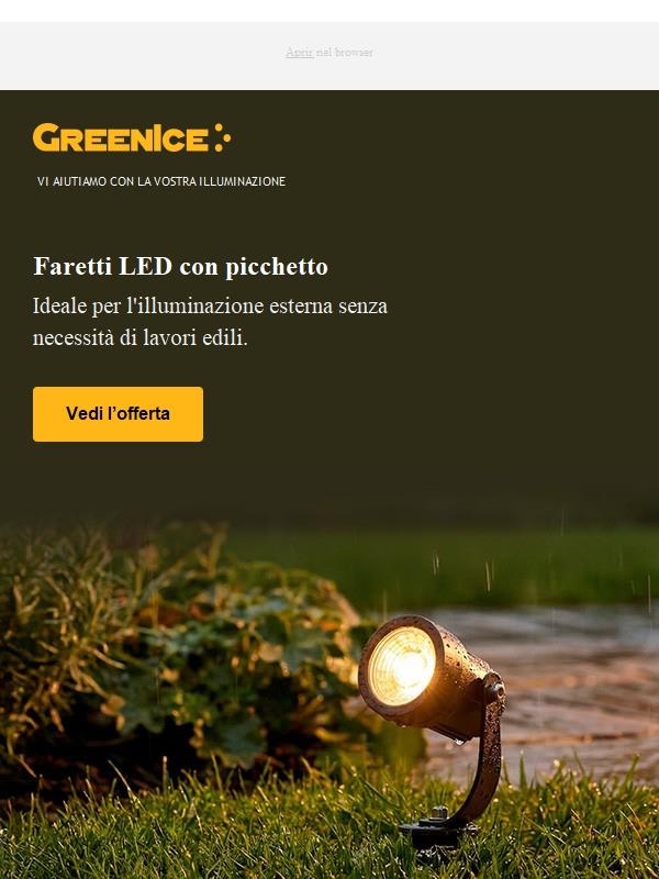 Faretti LED da giardino facili da installare – ottieni l’illuminazione perfetta!