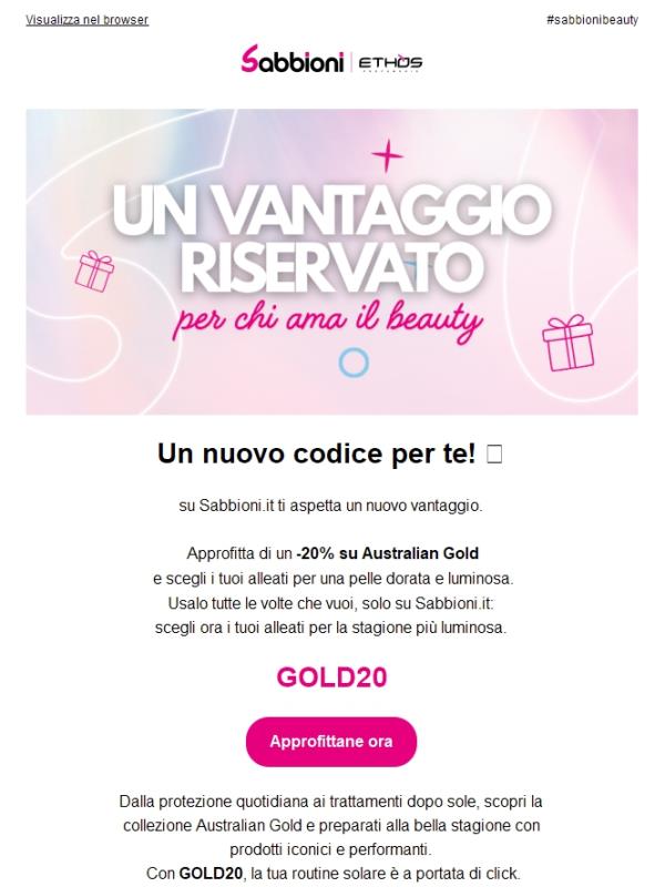 Il tuo nuovo vantaggio per brillare ✨