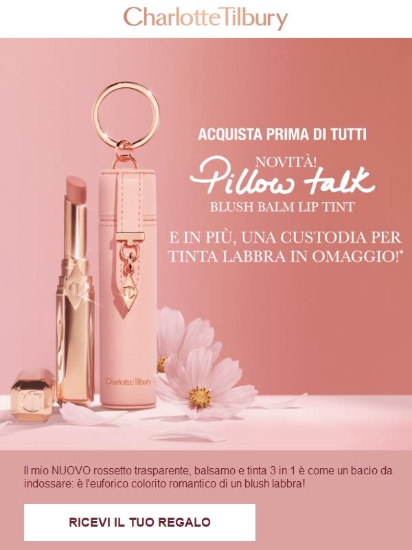 NOVITÀ! Ricevi IN OMAGGIO una custodia per tinta labbra 👀💕