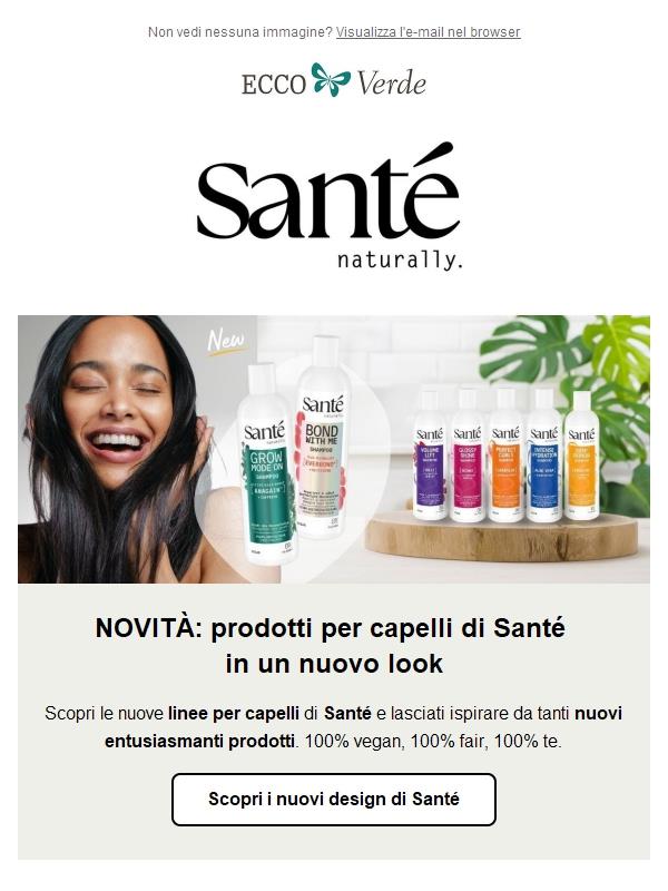 🤩 Santé naturally in un nuovo Look