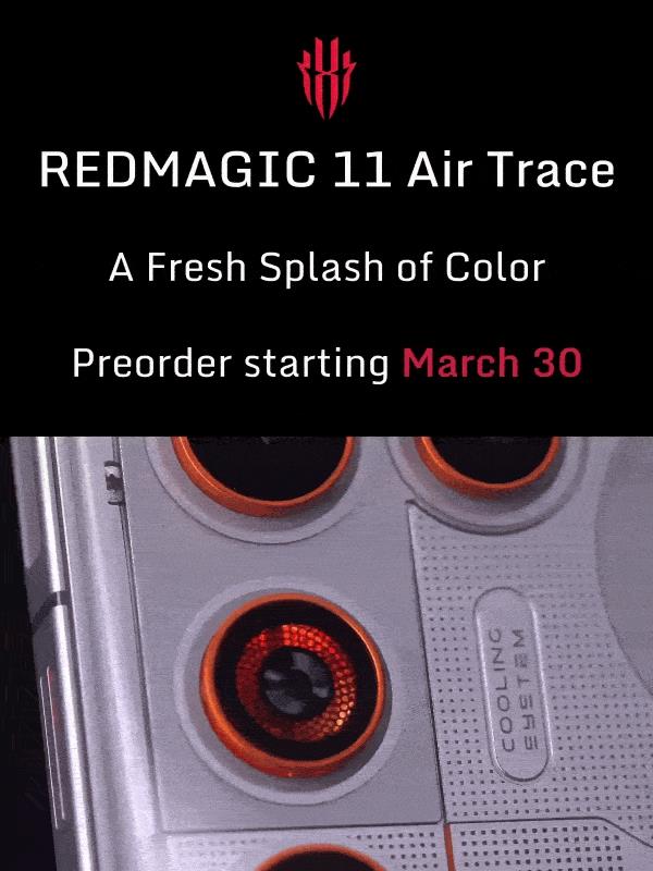 ✨ REDMAGIC 11 Air Trace: Designed to Be Different