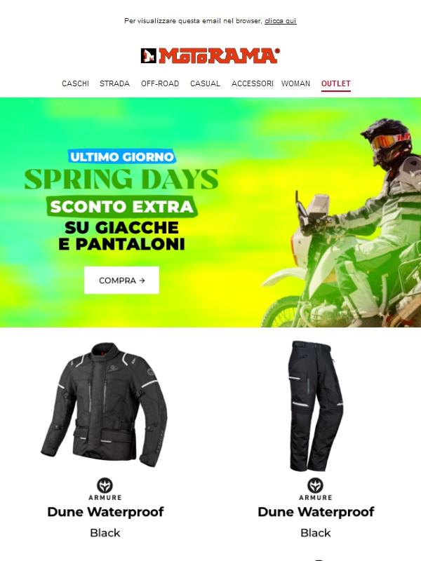 Ultimo giorno: EXTRA su giacche e pantaloni ⏰