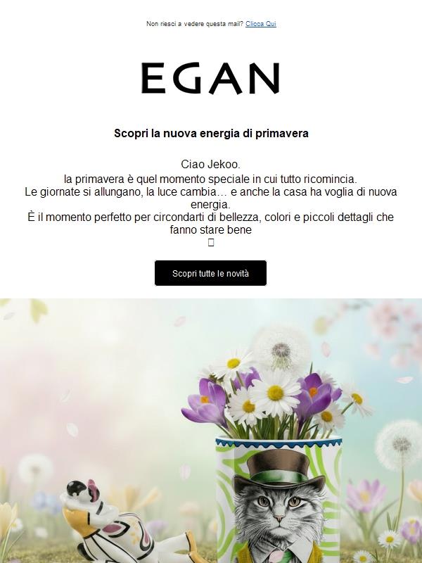 La primavera EGAN è arrivata: lasciati ispirare