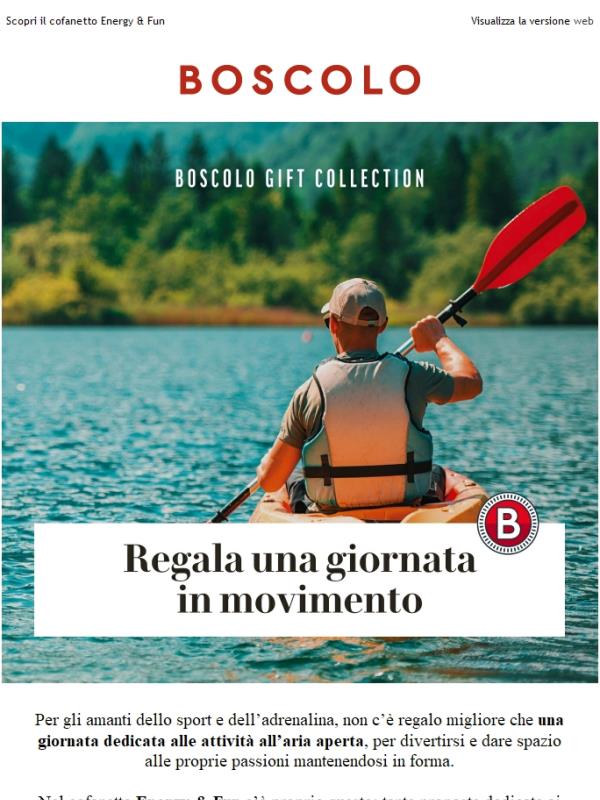 Sport e attività all’aria aperta, tutte da regalare