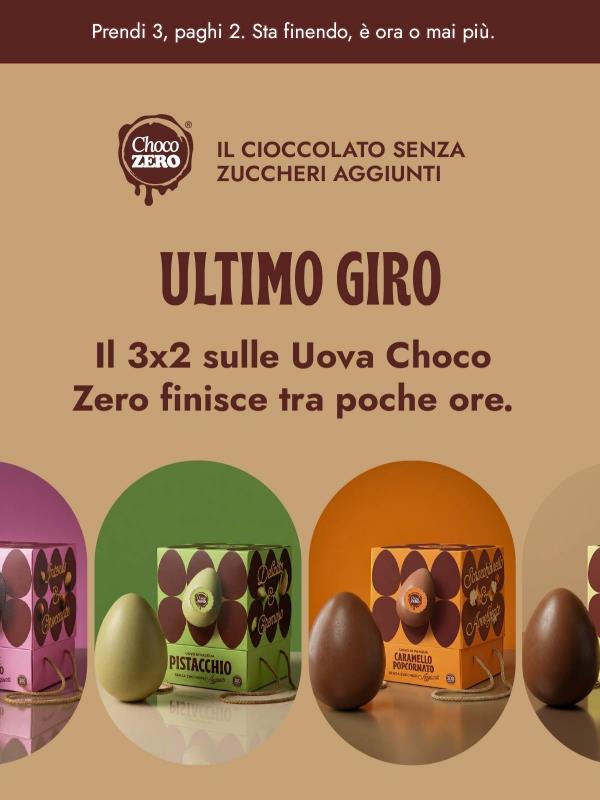 🍫 È l’ultimo giro, poi basta! Non perderla!