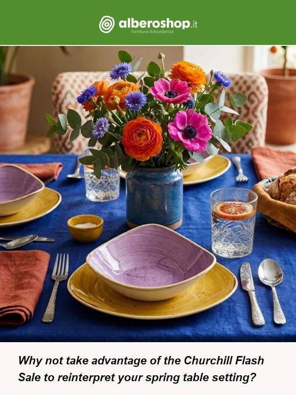 Mix and refresh your table setting