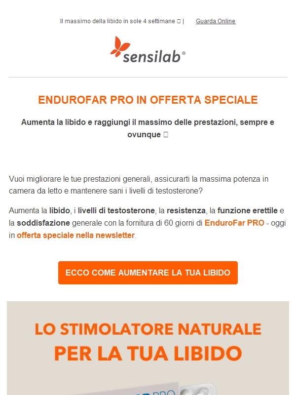 L'integratore per gli uomini che vogliono TUTTO