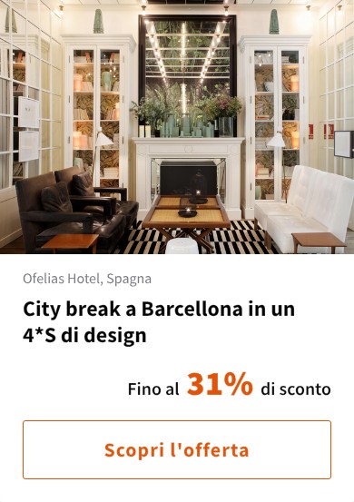 City break a Barcellona in un 4*S di design