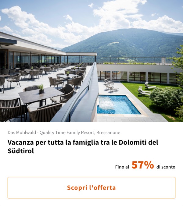 Vacanza per tutta la famiglia tra le Dolomiti del Südtirol